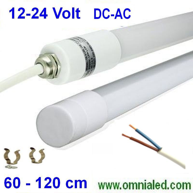 (immagine per) Tubo a Led 60 cm 9W 12V 24V IP67