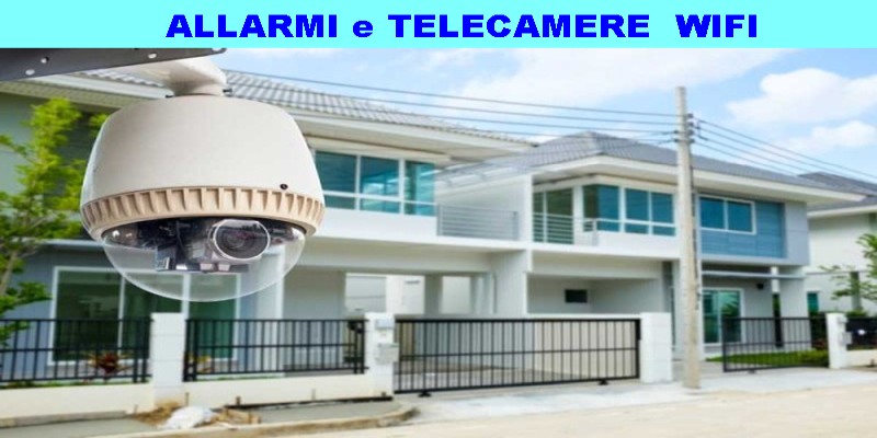 (immagine per) ALLARMI E TELECAMERE WIFI